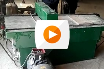 莱州莱东机械有限公司石材条纹机(视频)